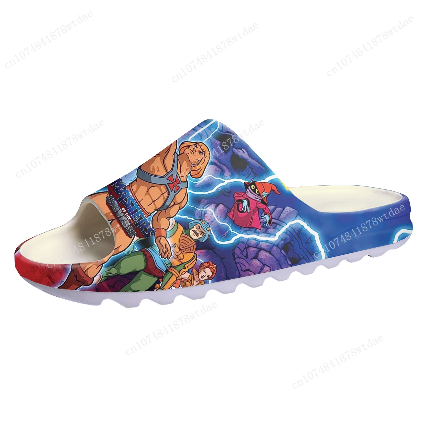 

He-Man Masters Of The Universe Soft Sole Sllipers Mens Womens Teenager Home Clogs Step In Water Shoes On Shit Customize Sandals