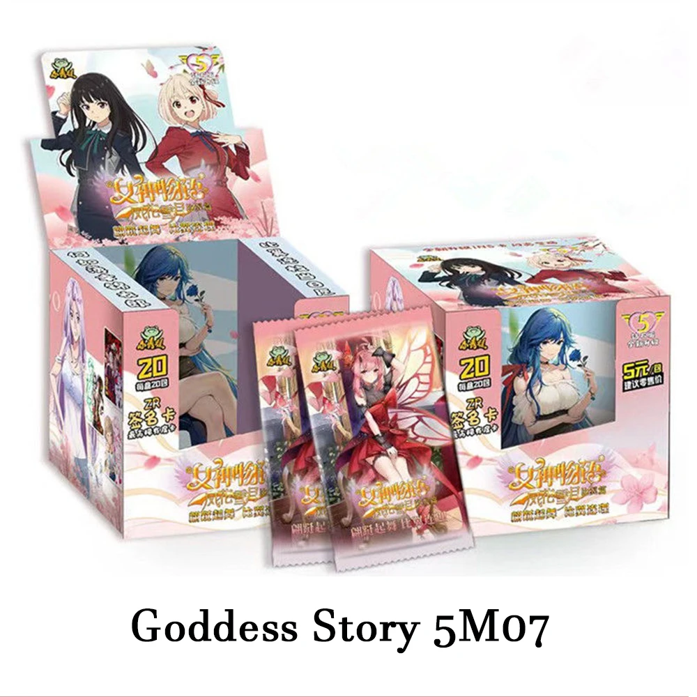 Goddess Story Collection Cards Full Set NS-05-07 Booster Box Game Cards Kawaii Girl Anime Peripheral Character Toys Hobbies Gift
Goddess Story Collection Cards Full Set NS-05-07 Booster Box Game Cards Kawaii Girl Anime Peripheral Character Toys Hobbies Gift