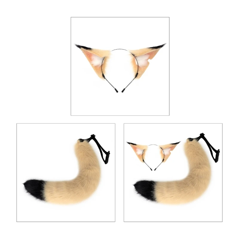 Cartoon Cat Ear Hair Hoop with Tail Set Adult Unisex Halloween Party Headwear 449B
Cartoon Cat Ear Hair Hoop with Tail Set Adult Unisex Halloween Party Headwear 449B