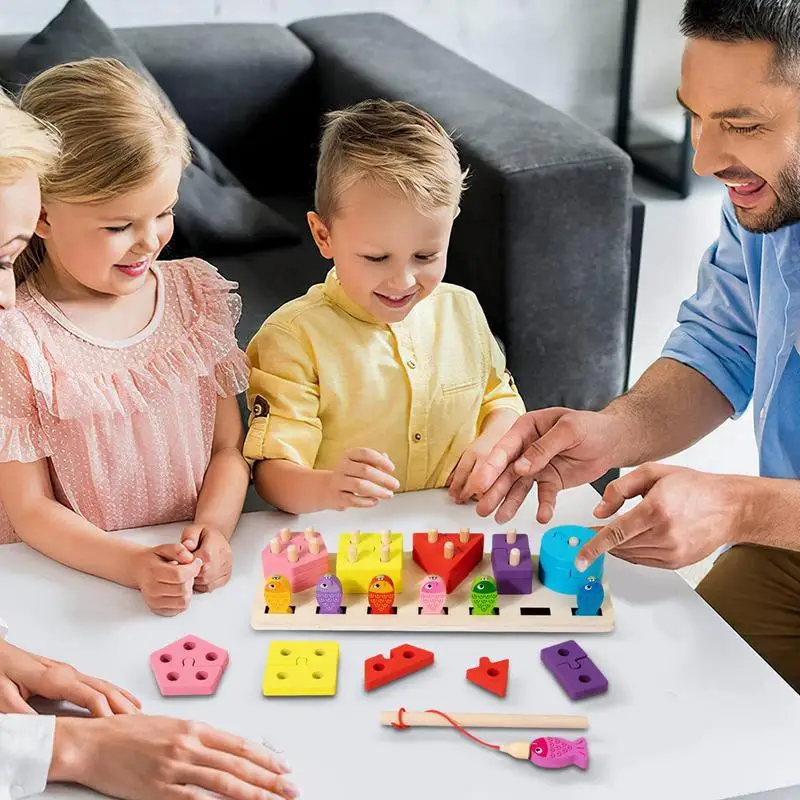 Shape Sorting Toy Educational Learning Game Magnetic Fishing Game Color Recognition Playset Perfect Gift For School Going Kids
Shape Sorting Toy Educational Learning Game Magnetic Fishing Game Color Recognition Playset Perfect Gift For School Going Kids