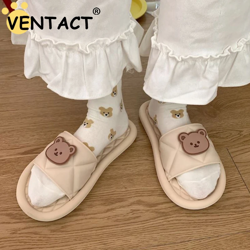 VENTACT Ins Fashion Women Slippers Summer Cute Flats Shoes For Woman Homewear Casual Daily Bath Lady Outdoor Beach Slides
VENTACT Ins Fashion Women Slippers Summer Cute Flats Shoes For Woman Homewear Casual Daily Bath Lady Outdoor Beach Slides