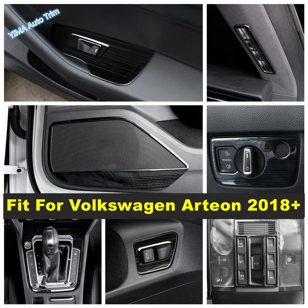 Tail Door Control Button / Reading Lights / Door Speaker Cover Trim For Volkswagen Arteon 2018 - 2021 Black Interior Accessories
Tail Door Control Button / Reading Lights / Door Speaker Cover Trim For Volkswagen Arteon 2018 - 2021 Black Interior Accessories