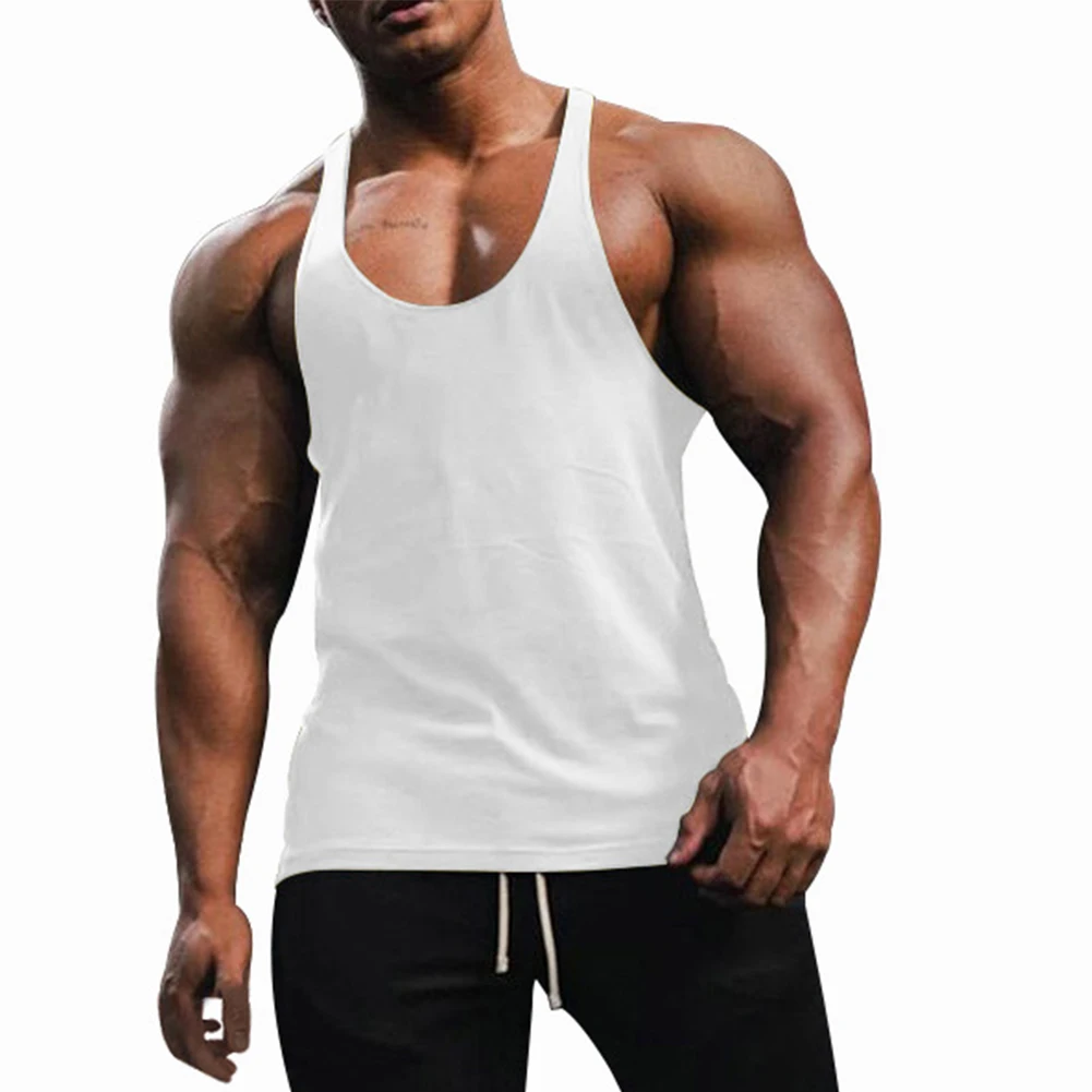 Mens Sleeveless Vest Tank Tops Tees T-Shirt Sports Gym Muscle Fitness Stringer Men's Clothes Shirt Solid Tanks Camis A50
Mens Sleeveless Vest Tank Tops Tees T-Shirt Sports Gym Muscle Fitness Stringer Men's Clothes Shirt Solid Tanks Camis A50