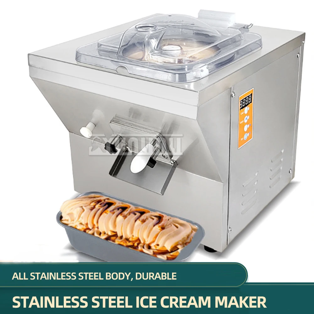 20L Commercial Hard Ice Cream Machine Desktop Stainless Steel Ice Cream Machine for Gelato Restaurant Coffee Shop
20L Commercial Hard Ice Cream Machine Desktop Stainless Steel Ice Cream Machine for Gelato Restaurant Coffee Shop