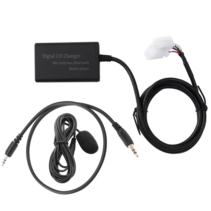 6X USB AUX Bluetooth Автомобильный цифровой музыкальный адаптер для чейнджера CD для Toyota (5 + 7)Pin Camry Corolla Lexus RAV4 Yaris
6X USB AUX Bluetooth Автомобильный цифровой музыкальный адаптер для чейнджера CD для Toyota (5 + 7)Pin Camry Corolla Lexus RAV4 Yaris