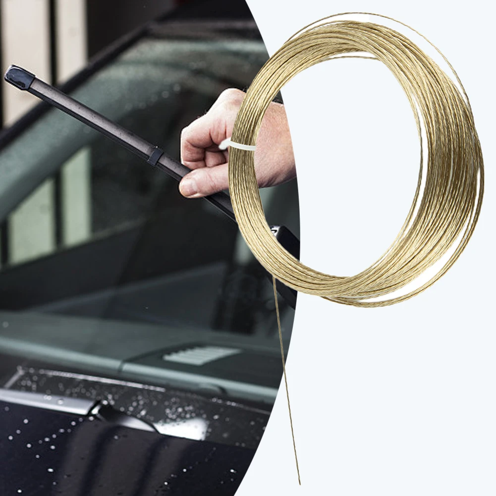 Wire Braiding Line 22m Length Automotive Braided Car Cut Out Cutting Glass Roll Steel 0.8mm Brand New
Wire Braiding Line 22m Length Automotive Braided Car Cut Out Cutting Glass Roll Steel 0.8mm Brand New