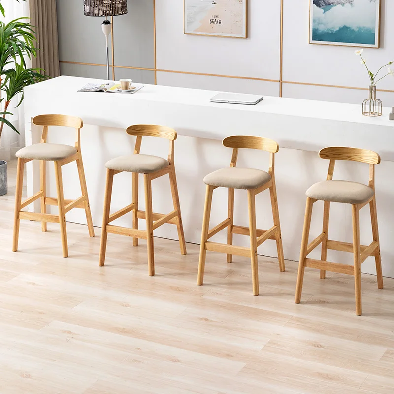 Design Wood Bar Stool Nordic Kitchen Japanese Vanity Dining Chairs Patio Table Sedie Sala Da Pranzo Balcony Furniture YX50BY
Design Wood Bar Stool Nordic Kitchen Japanese Vanity Dining Chairs Patio Table Sedie Sala Da Pranzo Balcony Furniture YX50BY