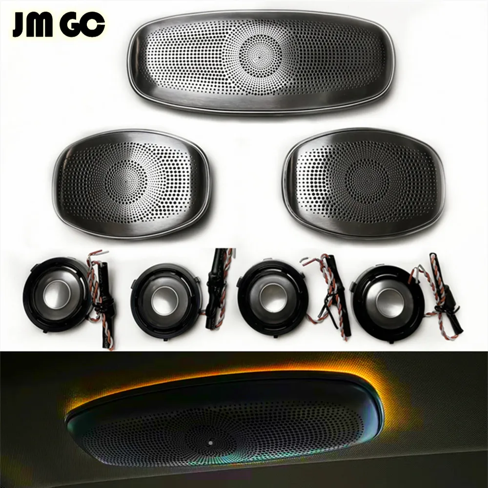 Car roof ambient light for Mercedes-Benz W222 W205 W213 W205 rear ceiling LED speaker cover synchronous 64 colors
Car roof ambient light for Mercedes-Benz W222 W205 W213 W205 rear ceiling LED speaker cover synchronous 64 colors