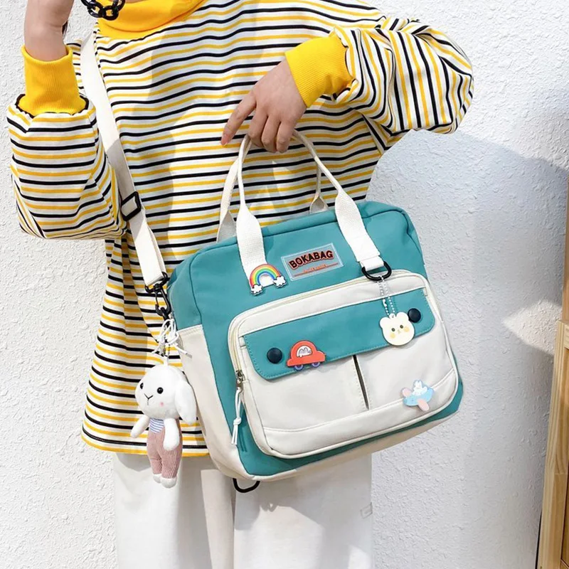 Woman Large Capacity Nylon Little Girl School Bag Kawaii Ladies Children Bag Lovely Handbag Student Shoulder Bags
Woman Large Capacity Nylon Little Girl School Bag Kawaii Ladies Children Bag Lovely Handbag Student Shoulder Bags