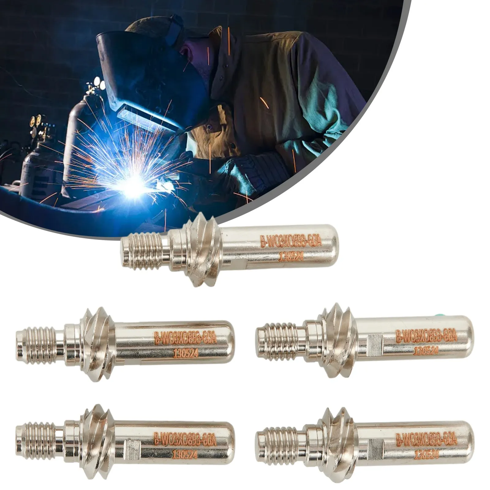5pcs Plasma Cutter Electrodes KP2845-1 For LC105 Tomahawk 1538 W03X0893-60A Cutting Torch Accessories Spare Parts
5pcs Plasma Cutter Electrodes KP2845-1 For LC105 Tomahawk 1538 W03X0893-60A Cutting Torch Accessories Spare Parts