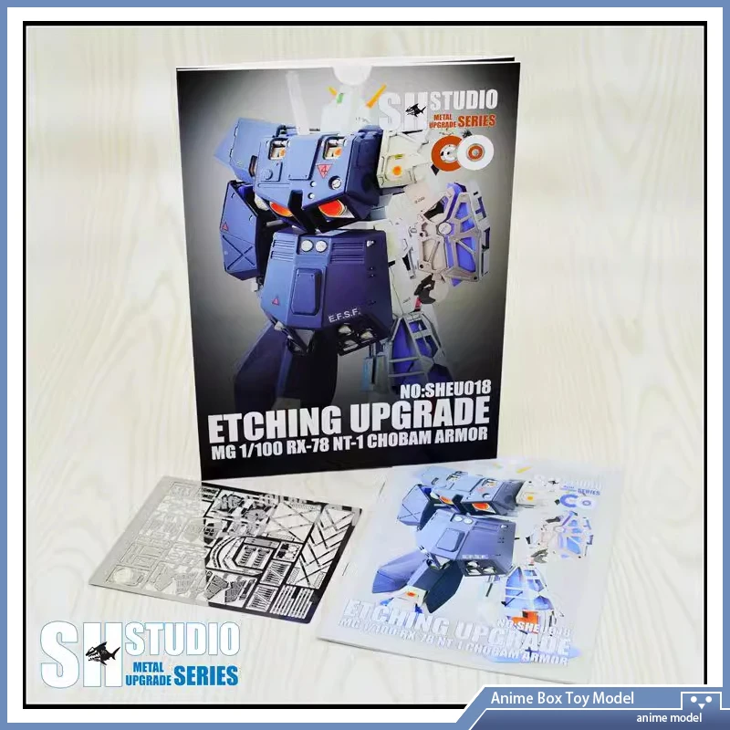 Gundam SH STUDIO MG 1/100 RX-78 NT-1 CHOBAM ARMOR Special Etching Sheet Assembled Model Accessories
Gundam SH STUDIO MG 1/100 RX-78 NT-1 CHOBAM ARMOR Special Etching Sheet Assembled Model Accessories