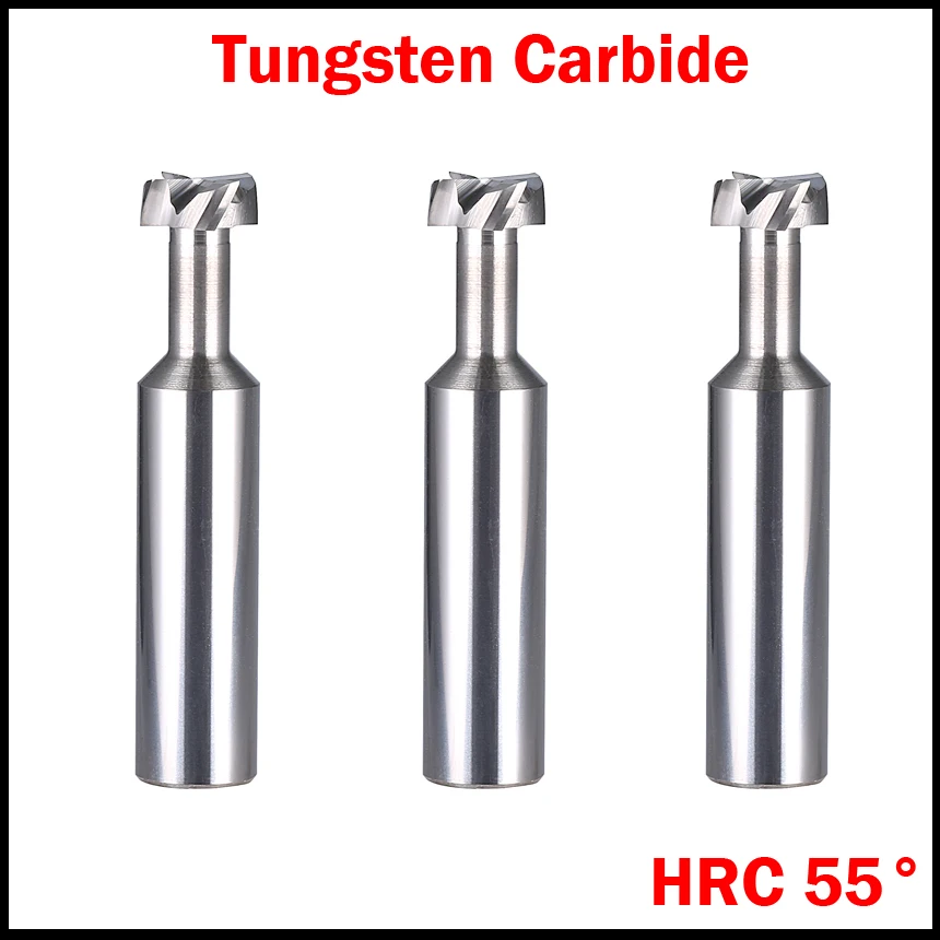 12mm Cutting Edge Diameter Tungsten Solid Carbide 4 Flute HRC55 CNC Tool T Type Router Bit Dovetail T-Slot Milling Cutter
12mm Cutting Edge Diameter Tungsten Solid Carbide 4 Flute HRC55 CNC Tool T Type Router Bit Dovetail T-Slot Milling Cutter