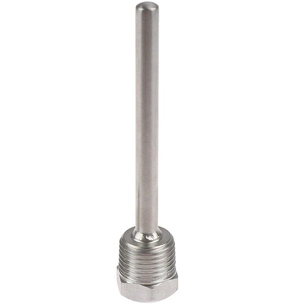 BSP Thermowell 1/2 BSP G Thread 2Mpa 304 Stainless Steel 30-200mm For Temperature Sensor Thermometer Hygrometer
BSP Thermowell 1/2 BSP G Thread 2Mpa 304 Stainless Steel 30-200mm For Temperature Sensor Thermometer Hygrometer