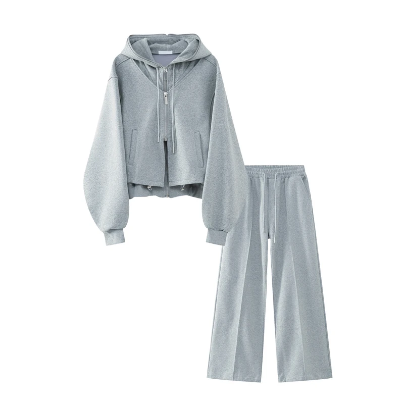 Men's Black Gray Color Long Sleeve Hoodie Coat Long Sweatpants Two Pieces Casual Set Simple
Men's Black Gray Color Long Sleeve Hoodie Coat Long Sweatpants Two Pieces Casual Set Simple
