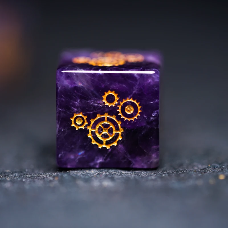 Fantasy Rainbow Crystal D6 Dice Handmade Stone Steam Punk Mechanical Dice Amethysts Rose Quarts Bead Borad Games Gift Custom DIY
Fantasy Rainbow Crystal D6 Dice Handmade Stone Steam Punk Mechanical Dice Amethysts Rose Quarts Bead Borad Games Gift Custom DIY