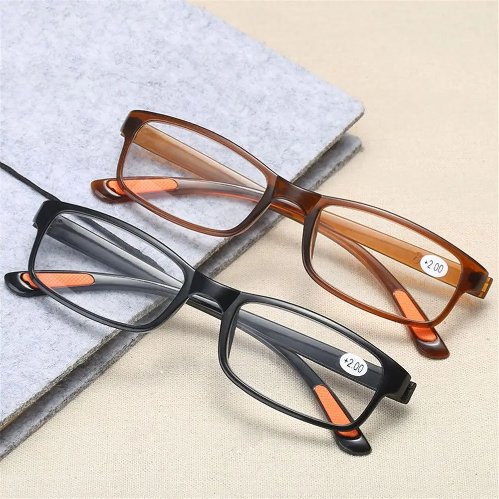 

Unisex Resin Ultra-light Reading Glasses Men Women Fashion Anti-skidding Eyeglasses Vision Care Goggles Presbyopic +1.0~+4.0