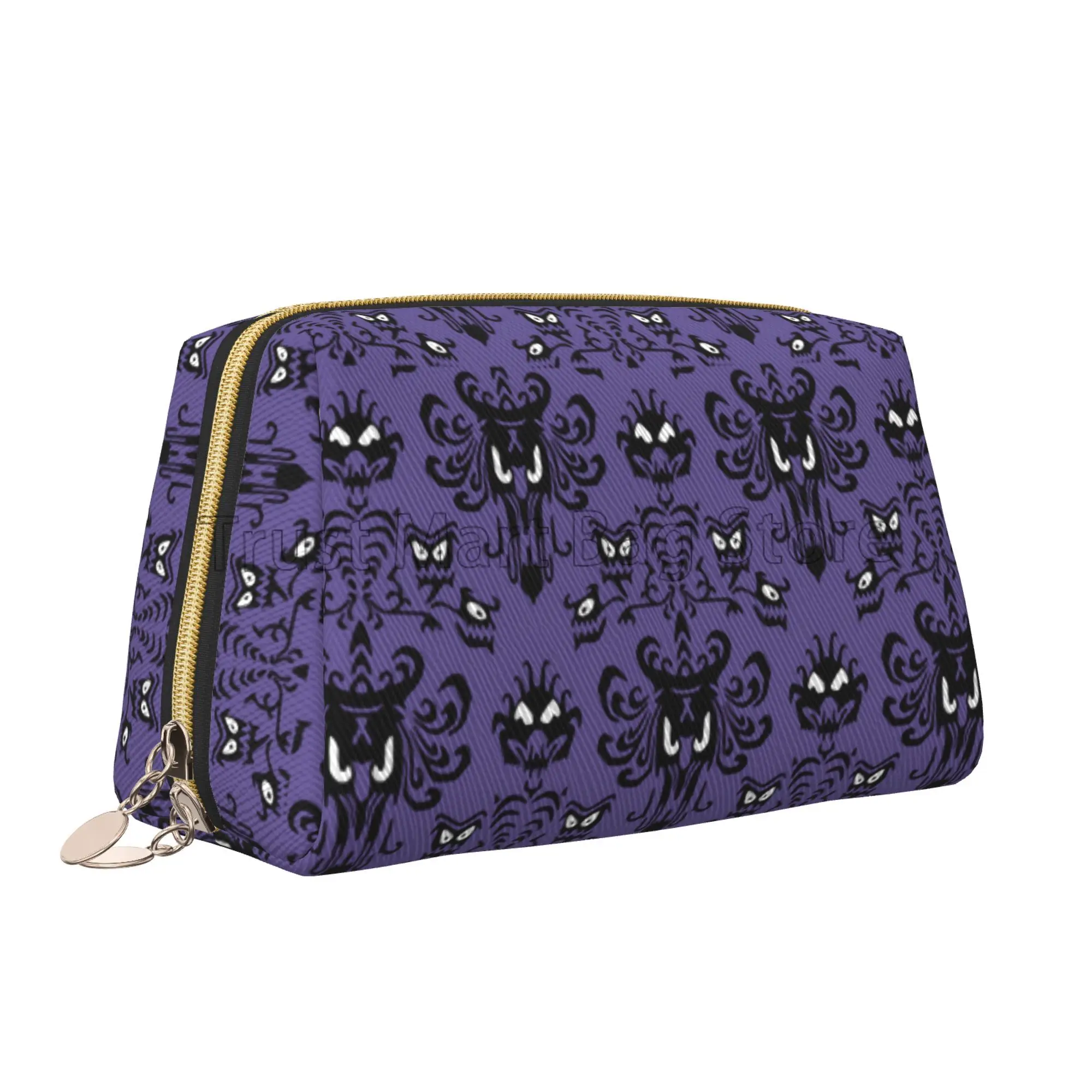 Haunted The Mansion Cute Large Makeup Bag Leather Women Travel Toiletry Pouch Cosmetic Bags Portable Multifunctional Storage
Haunted The Mansion Cute Large Makeup Bag Leather Women Travel Toiletry Pouch Cosmetic Bags Portable Multifunctional Storage