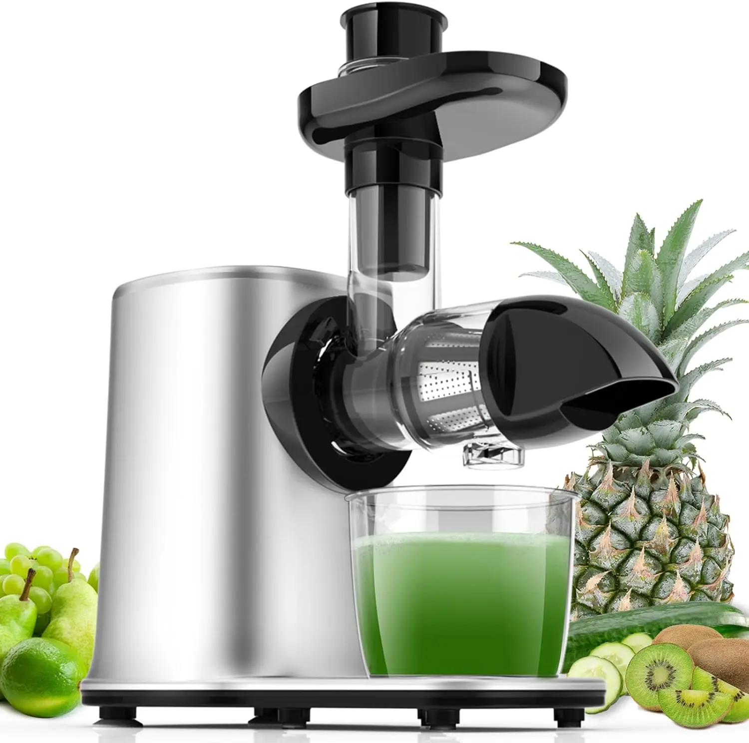 Masticating Juicers, Celery Slow Juicer Machine Cold Press Juicer for Celery/Vegetable/Wheat, Extractor de Jugos y Vegetales, Ju
Masticating Juicers, Celery Slow Juicer Machine Cold Press Juicer for Celery/Vegetable/Wheat, Extractor de Jugos y Vegetales, Ju