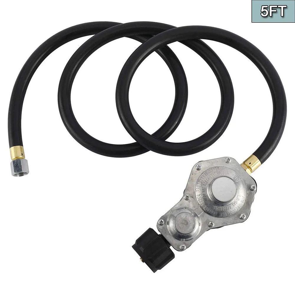 Black 5FT Two Stage Propane Regulator With Hose Fit For Gas Generator Stove 5/8-18UNF Female Hose Low-Pressure Brazier Oven Part
Black 5FT Two Stage Propane Regulator With Hose Fit For Gas Generator Stove 5/8-18UNF Female Hose Low-Pressure Brazier Oven Part
