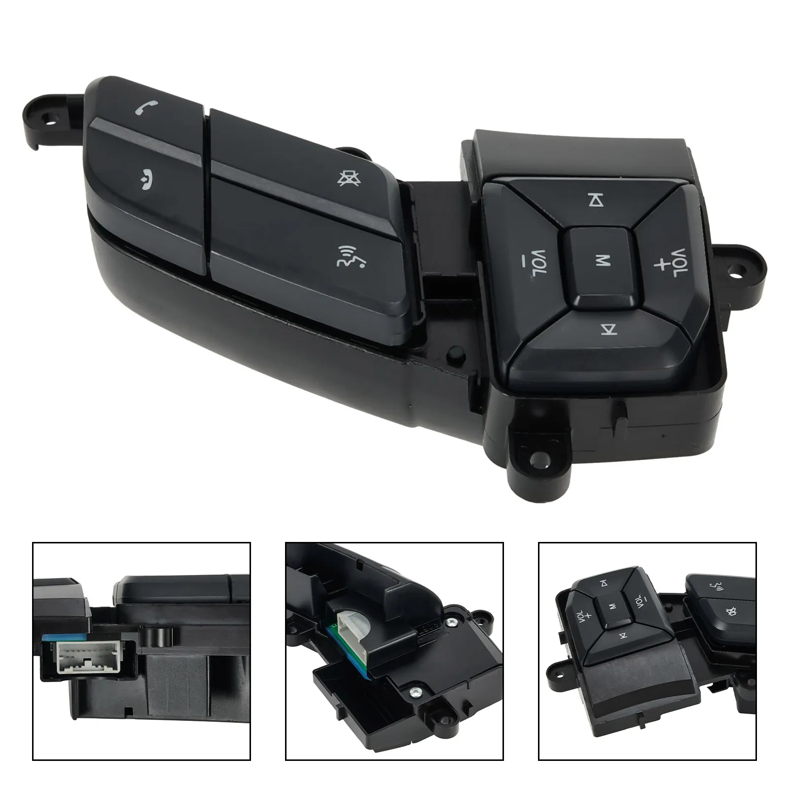 Right Steering Wheel Volume Sync Switch For Ford 2015-18 F150 F250 F350 Black Accessories For Vehicles
Right Steering Wheel Volume Sync Switch For Ford 2015-18 F150 F250 F350 Black Accessories For Vehicles