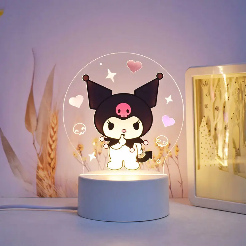 Kawaii Sanrios Series Cinnamoroll Kuromi Kitty Anime Cartoon Night Light Birthday Gift Exquisite Premium Creative Colorful Light
Kawaii Sanrios Series Cinnamoroll Kuromi Kitty Anime Cartoon Night Light Birthday Gift Exquisite Premium Creative Colorful Light