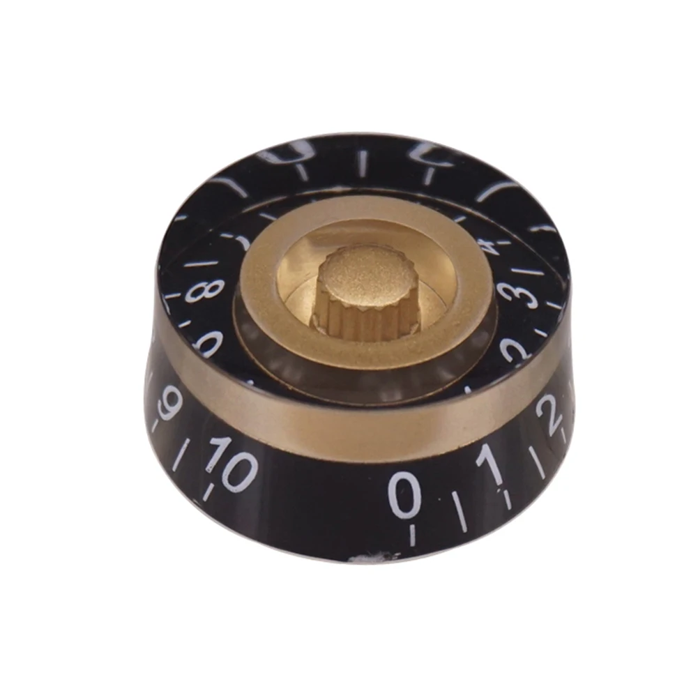 4PCS Black Gold Guitar Speed Control Knobs Volume Tone Knob For Les Paul 4 LP Guitar Knobs Straight Body Gold Lacquer White Lett
4PCS Black Gold Guitar Speed Control Knobs Volume Tone Knob For Les Paul 4 LP Guitar Knobs Straight Body Gold Lacquer White Lett