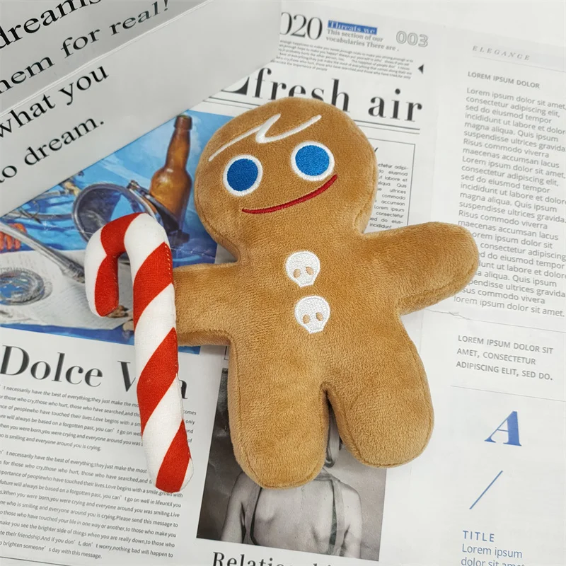 2023 Cute Bread Toy 20X19CM Cookie Run Kingdom Cushion Ginger Biscuits Man Pillow Home Decor Toy Plush Gift Baby Appease Doll
2023 Cute Bread Toy 20X19CM Cookie Run Kingdom Cushion Ginger Biscuits Man Pillow Home Decor Toy Plush Gift Baby Appease Doll