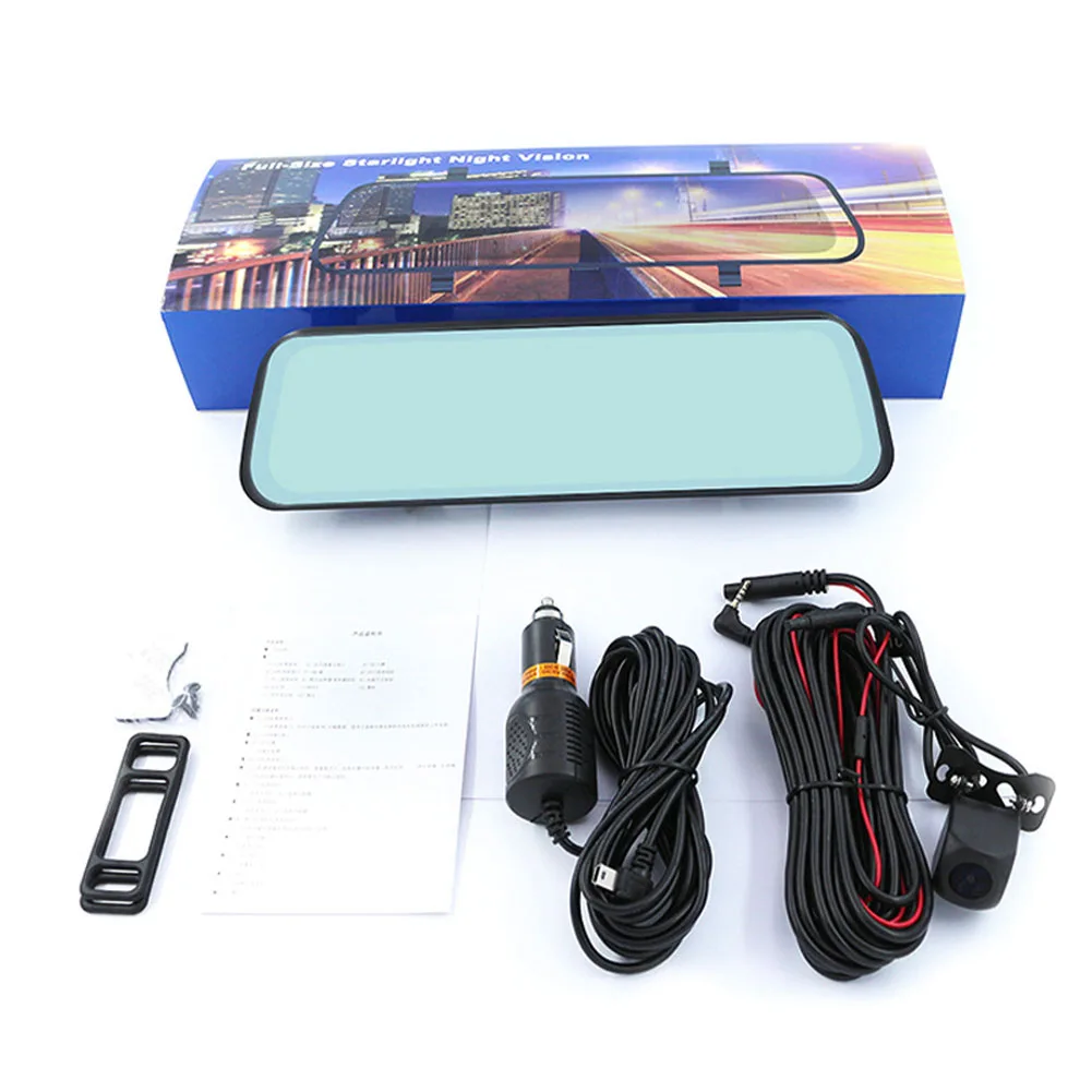 2023 Mirror Dash Cam 2K 10" Rearview Mirror Camera 3 Cam Car DVR Cam With Touch Screen WiFi GPS Night Vision Park Monitor Backup
2023 Mirror Dash Cam 2K 10" Rearview Mirror Camera 3 Cam Car DVR Cam With Touch Screen WiFi GPS Night Vision Park Monitor Backup