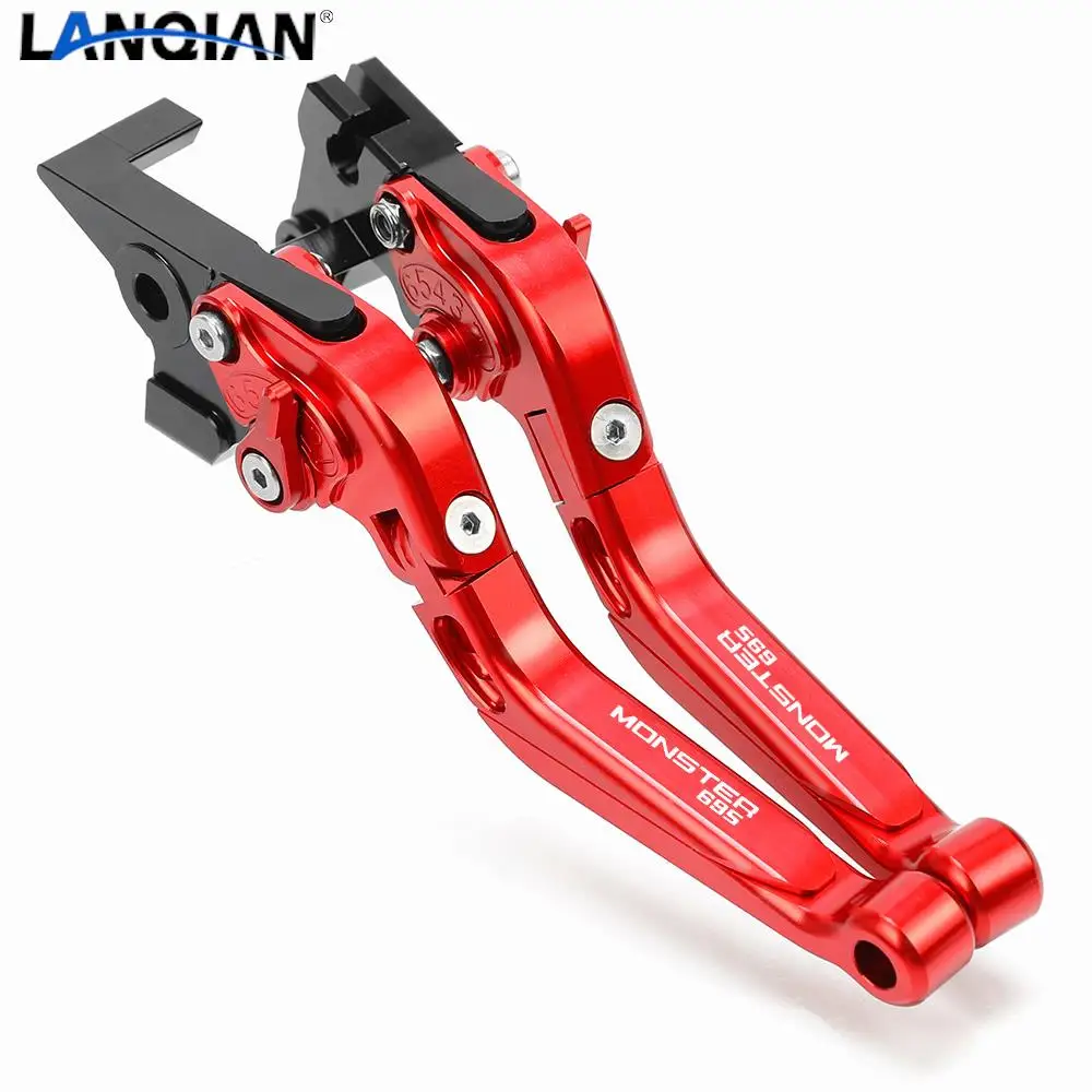 Motorcycle CNC Accessories 695MONSTER Adjustable Extendable Foldable Brake Clutch Levers For DUCATI 695 MONSTER 2007 2008
Motorcycle CNC Accessories 695MONSTER Adjustable Extendable Foldable Brake Clutch Levers For DUCATI 695 MONSTER 2007 2008