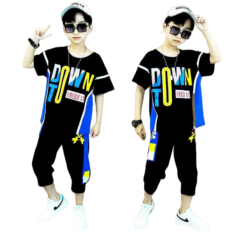 Teens 2Pcs Popular Children Summer Suits Boys Sportswear Girls Short Sleeved Clothing 2023 New Toddle Casual Two-Piece SetsTide
Teens 2Pcs Popular Children Summer Suits Boys Sportswear Girls Short Sleeved Clothing 2023 New Toddle Casual Two-Piece SetsTide