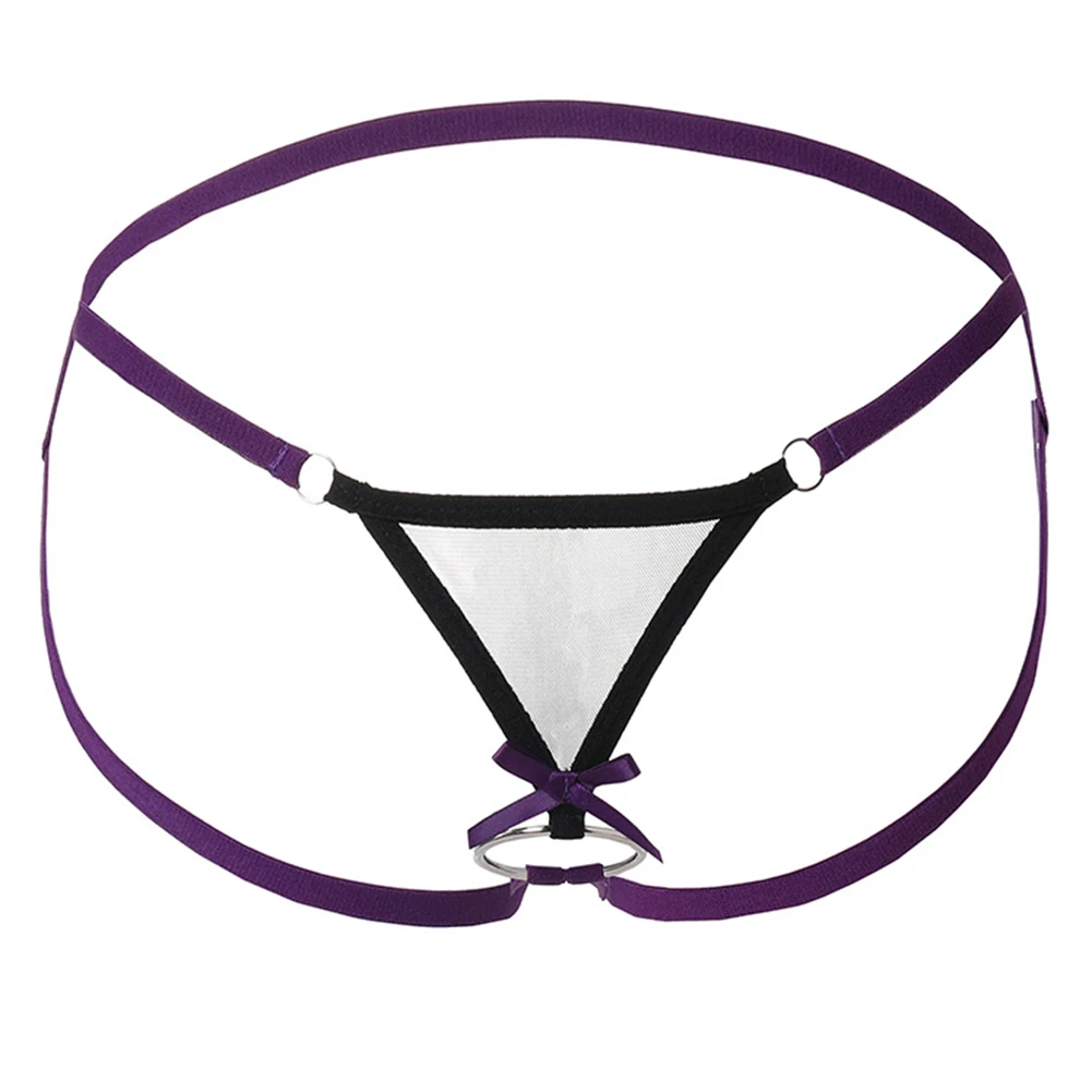 Sexy Men Sheer Mesh Metal Ring Thong Panties Thin Straps Low Rise G-String Underpants Temptation Lingerie Erotic Underwear
Sexy Men Sheer Mesh Metal Ring Thong Panties Thin Straps Low Rise G-String Underpants Temptation Lingerie Erotic Underwear