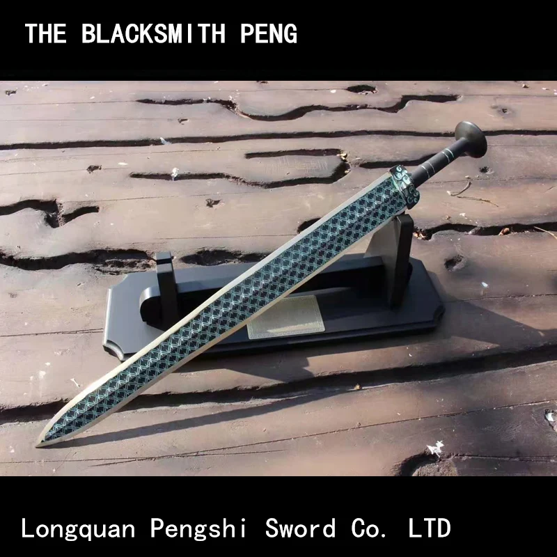 King Goujian of the Spring and Autumn Period and the Warring States Period carried a sword/Chinese antique bronze sword
King Goujian of the Spring and Autumn Period and the Warring States Period carried a sword/Chinese antique bronze sword