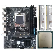 X79 Motherboard with E5 2420V2 CPU+2X4GB DDR3 RAM HM65 LGA1356 CPU DDR3 REG ECC RAM M.2 NVME SATA3.0 for Xeon E5 CPU
X79 Motherboard with E5 2420V2 CPU+2X4GB DDR3 RAM HM65 LGA1356 CPU DDR3 REG ECC RAM M.2 NVME SATA3.0 for Xeon E5 CPU