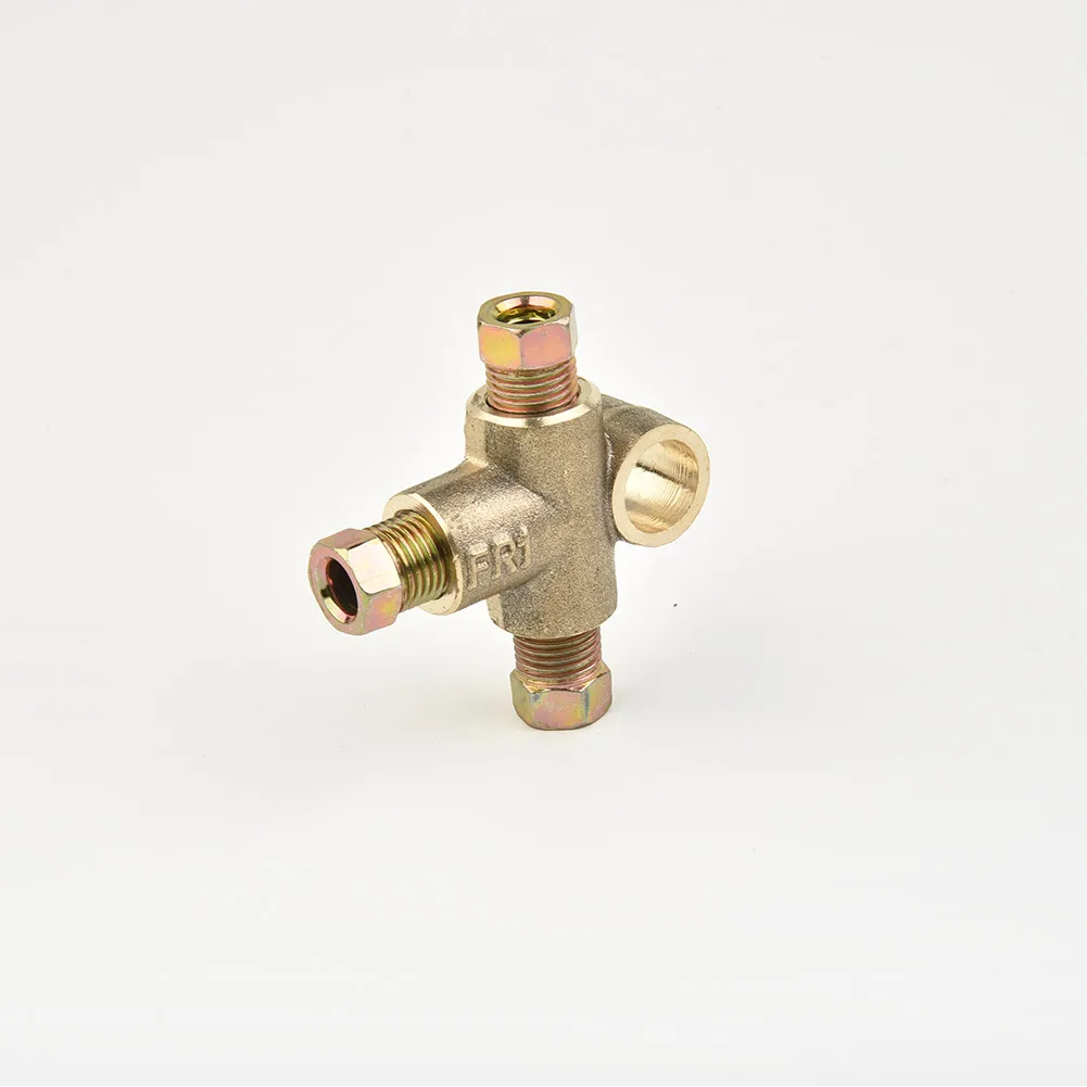 10mm Brake Pipe Fittings 3 Way Brake T Piece Tee With 3 Male Nuts Short Union Metric M10 3/16\\\\\\\" Pipe Car Accessories
10mm Brake Pipe Fittings 3 Way Brake T Piece Tee With 3 Male Nuts Short Union Metric M10 3/16\\\\\\\" Pipe Car Accessories