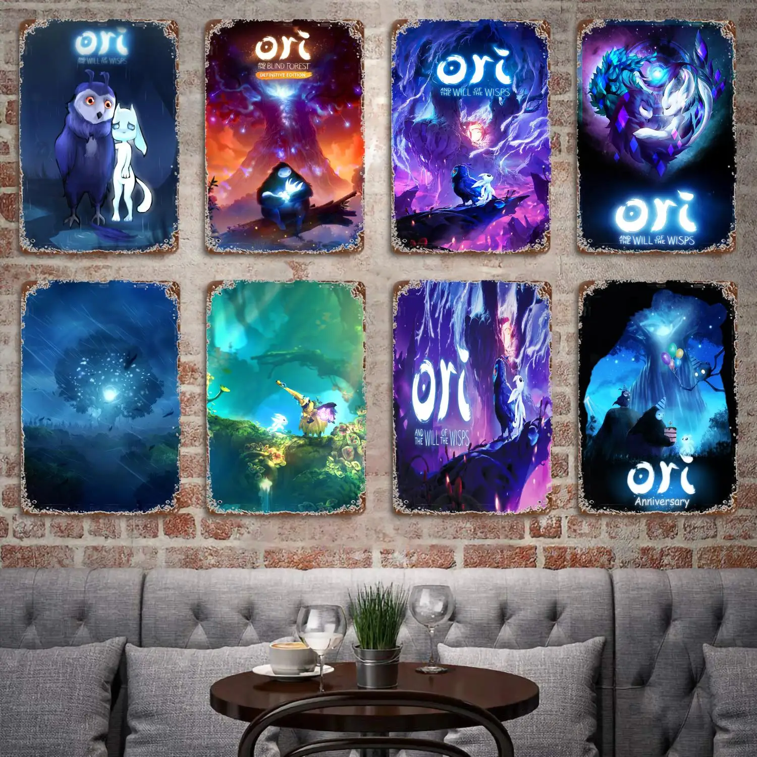 Ori And The Will of The Wisps Poster Vintage Tin Sign Metal Sign Decorative Plaque for Pub Bar Man Cave Club Wall Decoration
Ori And The Will of The Wisps Poster Vintage Tin Sign Metal Sign Decorative Plaque for Pub Bar Man Cave Club Wall Decoration