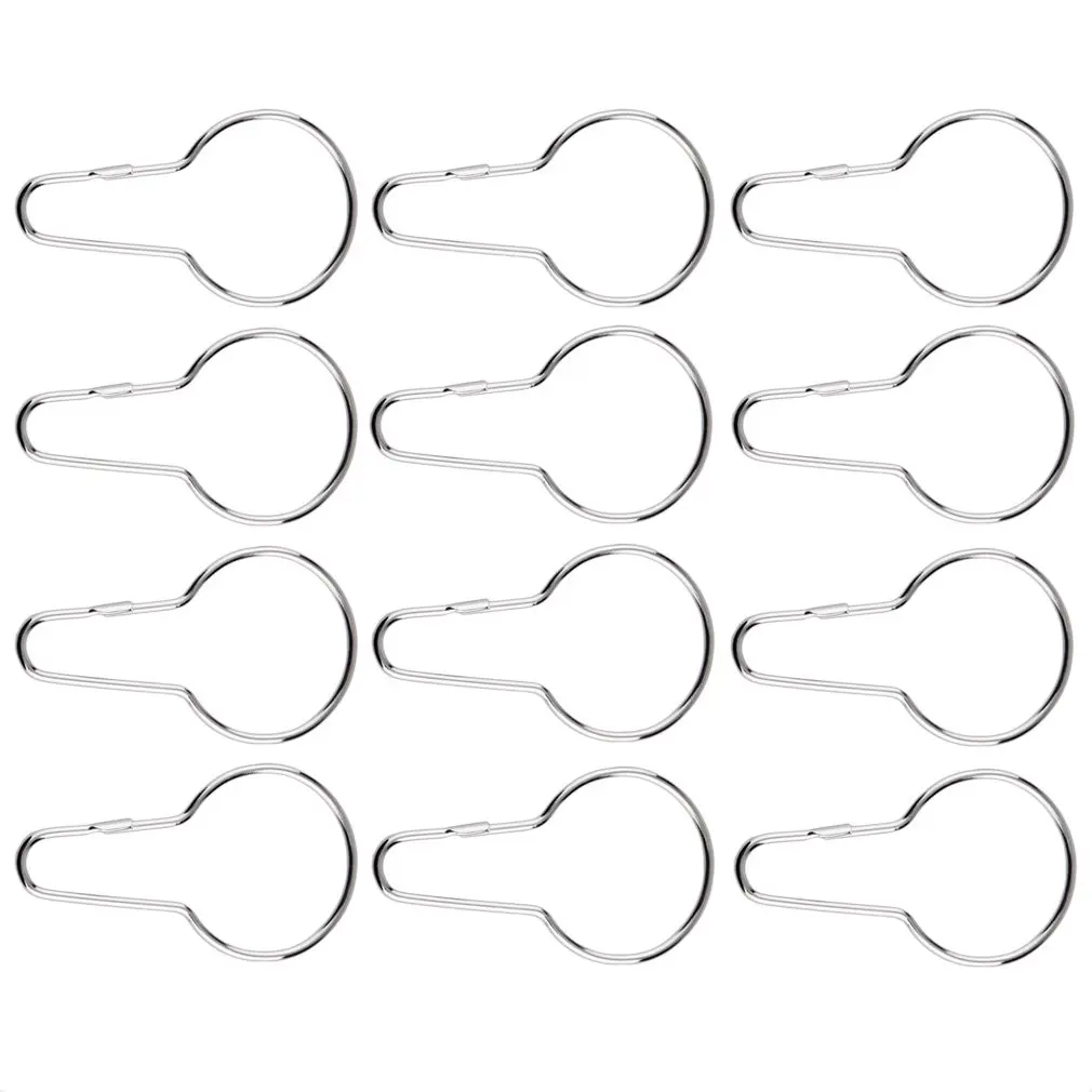 12pcs Shower Bath Bathroom Curtain Rings Clip Easy Glide Hooks Chrome Plated Popular For Indoor Household Use New 2023
12pcs Shower Bath Bathroom Curtain Rings Clip Easy Glide Hooks Chrome Plated Popular For Indoor Household Use New 2023