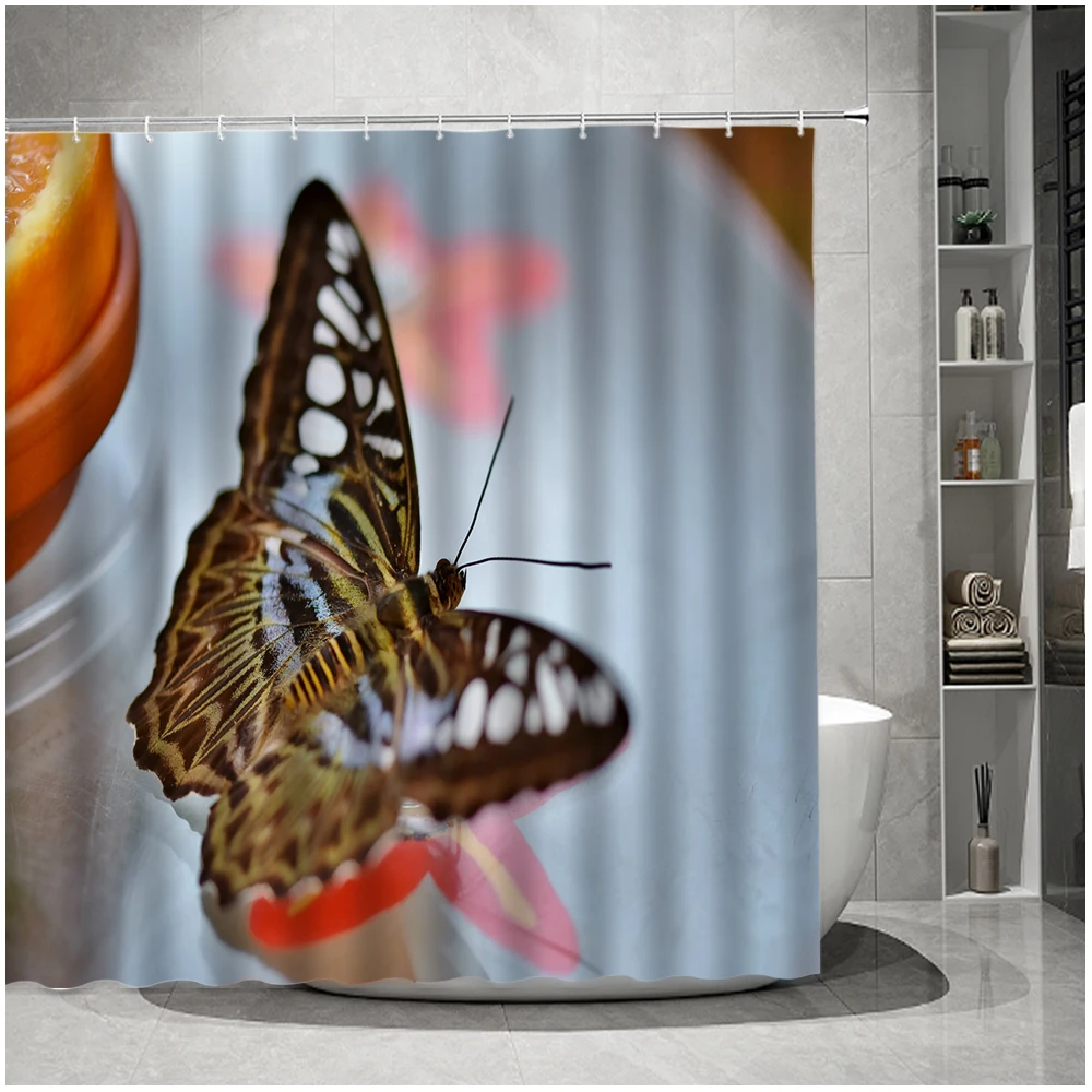 Garden Plant Floral Scenery Shower Curtain Spring Nature Flower Butterfly Print Pattern Bathroom Decor Bath Curtains With Hooks
Garden Plant Floral Scenery Shower Curtain Spring Nature Flower Butterfly Print Pattern Bathroom Decor Bath Curtains With Hooks