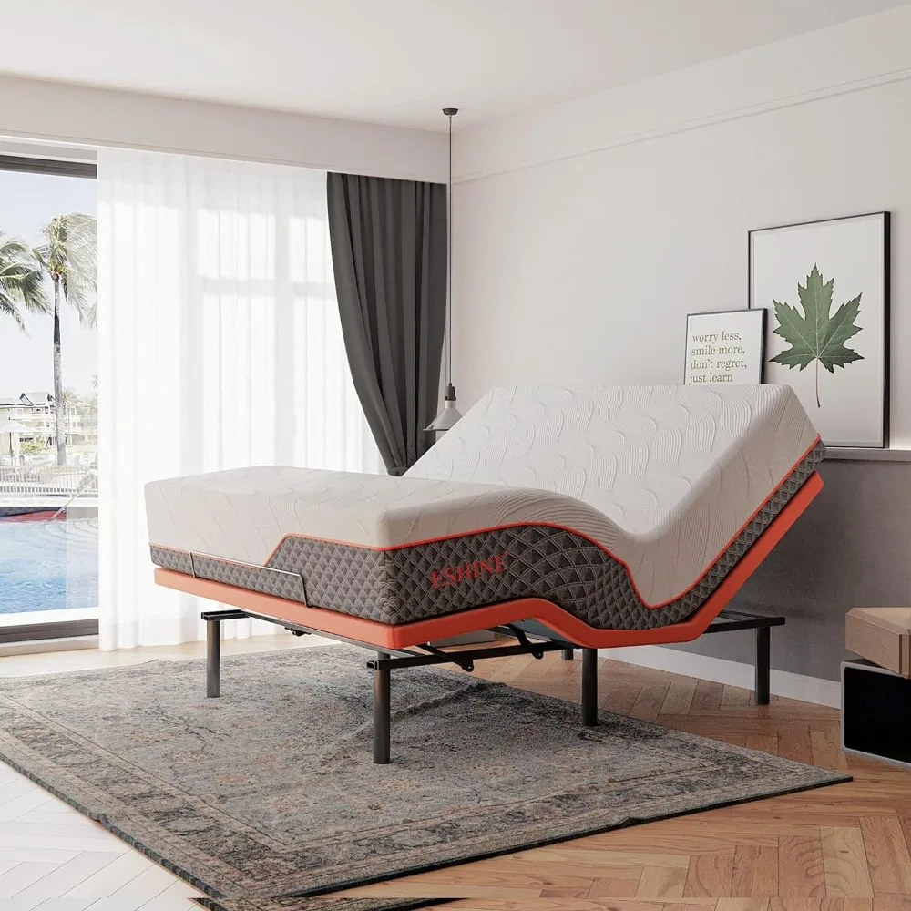 Bed, Frame-Luxury Cool Gel Memory Foam(783 Pocket Springs), Beds Base Frames with Massage, Bed
Bed, Frame-Luxury Cool Gel Memory Foam(783 Pocket Springs), Beds Base Frames with Massage, Bed