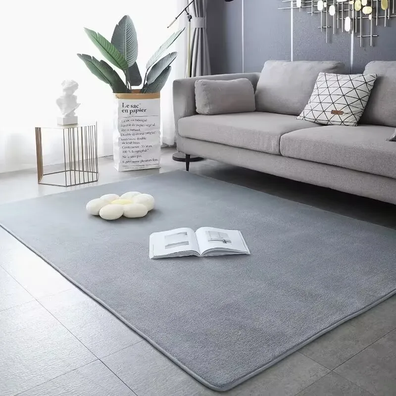 Carpet for Living Room Low Pile Rug Children Bed Room Fluffy Floor Carpets Window Bedside Home Decor Nordic Coral Fleece Carpet
Carpet for Living Room Low Pile Rug Children Bed Room Fluffy Floor Carpets Window Bedside Home Decor Nordic Coral Fleece Carpet