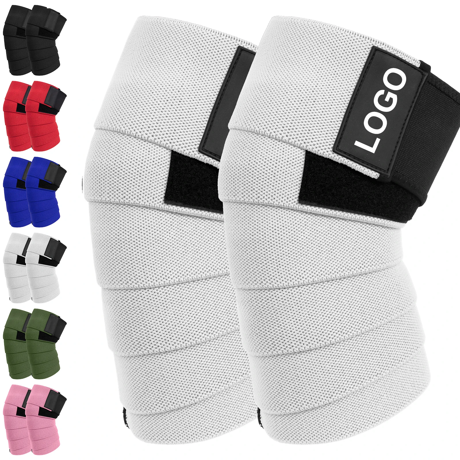 Knee Wraps for Squatting Knee Strap Bands for Crossfit Training Powerlifting Knee Support Deadlift Wraps Weightlifting
Knee Wraps for Squatting Knee Strap Bands for Crossfit Training Powerlifting Knee Support Deadlift Wraps Weightlifting