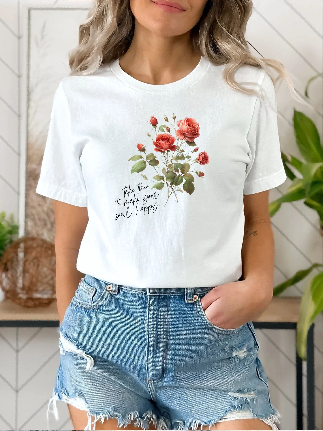 Colorful Letter Print Crew Neck T-shirt, Casual Short Sleeve Top For Spring & Summer, Women's Clothing
Colorful Letter Print Crew Neck T-shirt, Casual Short Sleeve Top For Spring & Summer, Women's Clothing