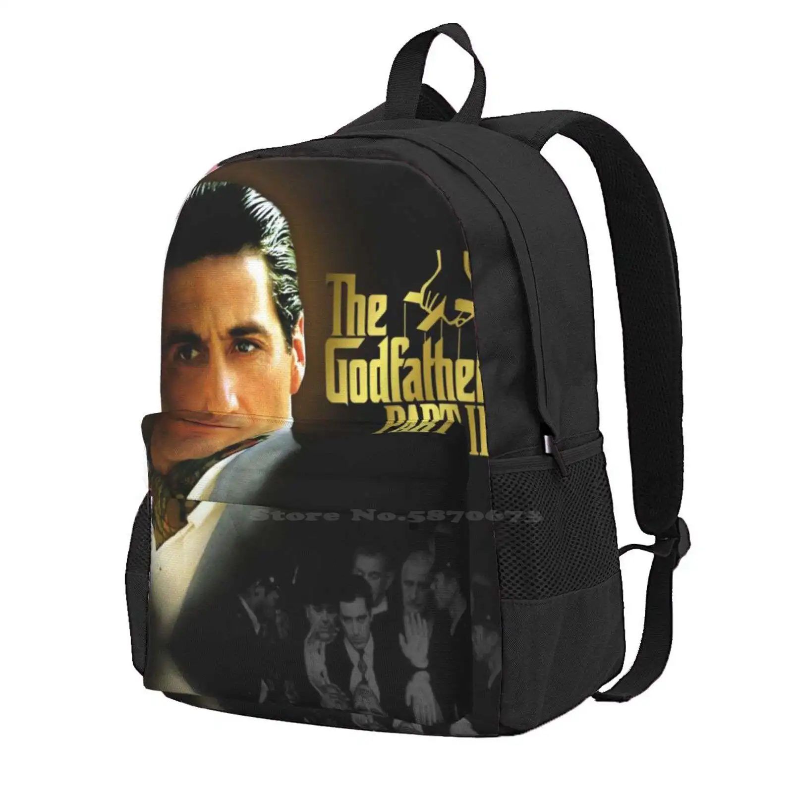 The Godfather ( 1974 ) Hot Sale Backpack Fashion Bags The Godfather Mafia Corleone Italian Film Al Pacino Classic Funny
The Godfather ( 1974 ) Hot Sale Backpack Fashion Bags The Godfather Mafia Corleone Italian Film Al Pacino Classic Funny