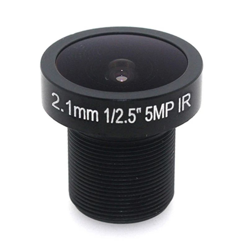 Fisheye Lens 2.1mm 5MP Lens Wide Angle Lens HD Network Lens 180 Degree Wide Angle of View
Fisheye Lens 2.1mm 5MP Lens Wide Angle Lens HD Network Lens 180 Degree Wide Angle of View