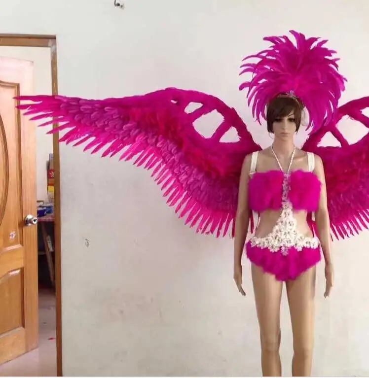 T-stage Runway Show Feather Wings Performance Stage Costume Victoria Backboard Headwear
T-stage Runway Show Feather Wings Performance Stage Costume Victoria Backboard Headwear