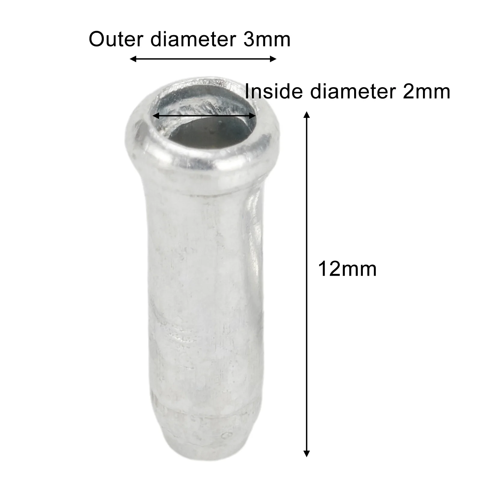 Durable For Bike Bicycle Cable End Cap Ferrules For Brake Gear Cable Line Pack Of 50 High Quality Aluminum Material
Durable For Bike Bicycle Cable End Cap Ferrules For Brake Gear Cable Line Pack Of 50 High Quality Aluminum Material