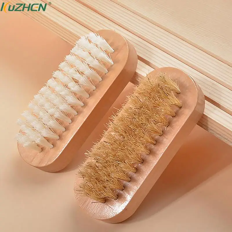 Double Sided Natural Bristle Nail Brush Manicure Pedicure Wooden Handle Soft Remove Dust Nail Cleaning Tools Brush Nail Care
Double Sided Natural Bristle Nail Brush Manicure Pedicure Wooden Handle Soft Remove Dust Nail Cleaning Tools Brush Nail Care