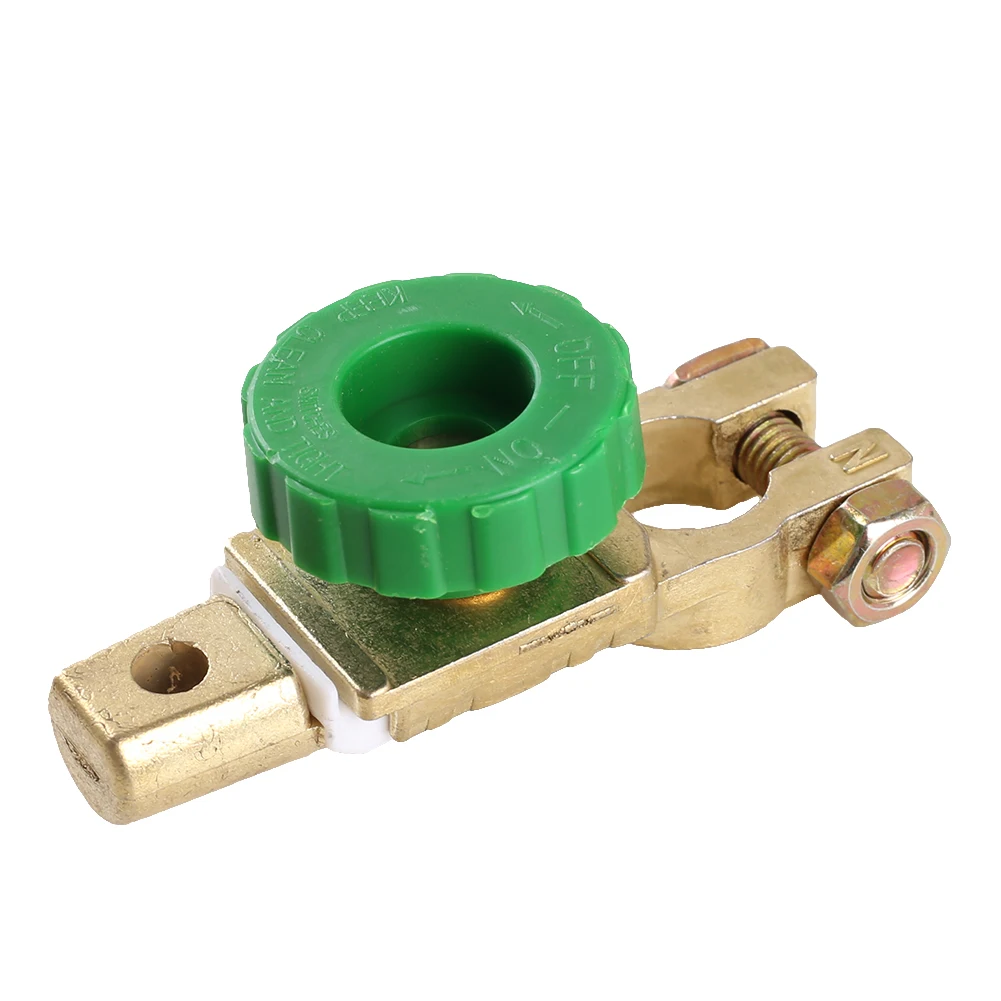 Universal Car Battery Switch Battery Terminal Link Switch Quick Cut-off Disconnect Protector RV Car Battery Power-off Switch
Universal Car Battery Switch Battery Terminal Link Switch Quick Cut-off Disconnect Protector RV Car Battery Power-off Switch