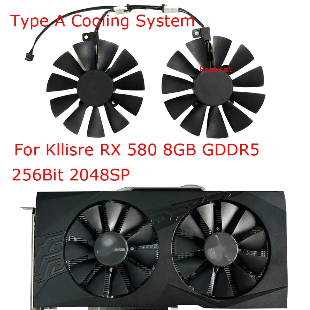 2pcs/Set,T129215SU,VGA GPU Cooler,Video Cards Fan,PLD09210S12HH,For Kllisre RX 580 8GB GDDR5 256Bit 2048SP Type A/B
2pcs/Set,T129215SU,VGA GPU Cooler,Video Cards Fan,PLD09210S12HH,For Kllisre RX 580 8GB GDDR5 256Bit 2048SP Type A/B