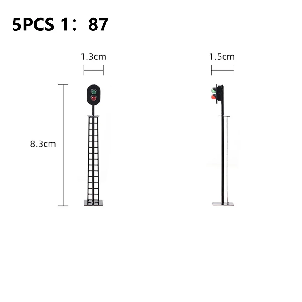 5pcs 8.3cm Signal Light Sand Table Model Railway & Building Layout Model Accessories Handmade DIY Home Decoration 3V/12V
5pcs 8.3cm Signal Light Sand Table Model Railway & Building Layout Model Accessories Handmade DIY Home Decoration 3V/12V