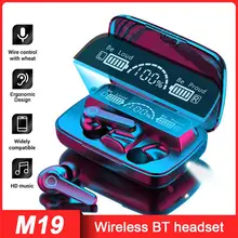 BT 5.1 True Wireless Headphones Touch In-Ear Earphones Noise Cancelling Sport Earbuds Low Latency Waterproof Headsets
BT 5.1 True Wireless Headphones Touch In-Ear Earphones Noise Cancelling Sport Earbuds Low Latency Waterproof Headsets
